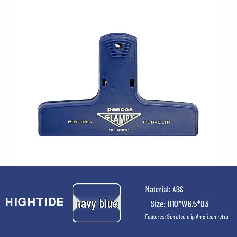 

Кольорові пластикові затискачі-планери CLAMPY - Ретро офісні канцелярські затискачі