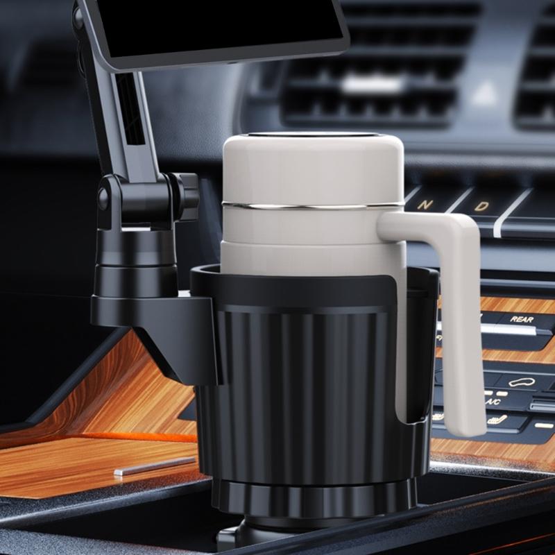 Car Cup Holder Tablets Mount Adjustable Arm for Pad Phone 4-12.9inch Devices
