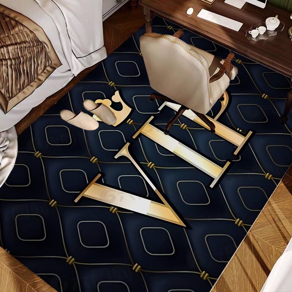 Laser VIP Room Mats Anti-slip Absorb Water Long Strip Cushion Bedroon Mat Household Carpets
