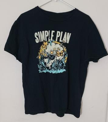 Vintage Simple Plan US Tour 2022 T-Shirt Unisex All Size S-5XL BO324 Unisex T-Shirt