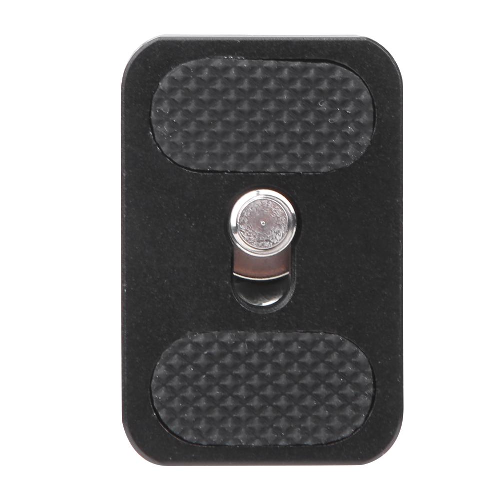 PU25 Mini Quick Release Plate with 1 4 inch Screw Mount for Tripod Ball Head Monopod AccessoryPU25
