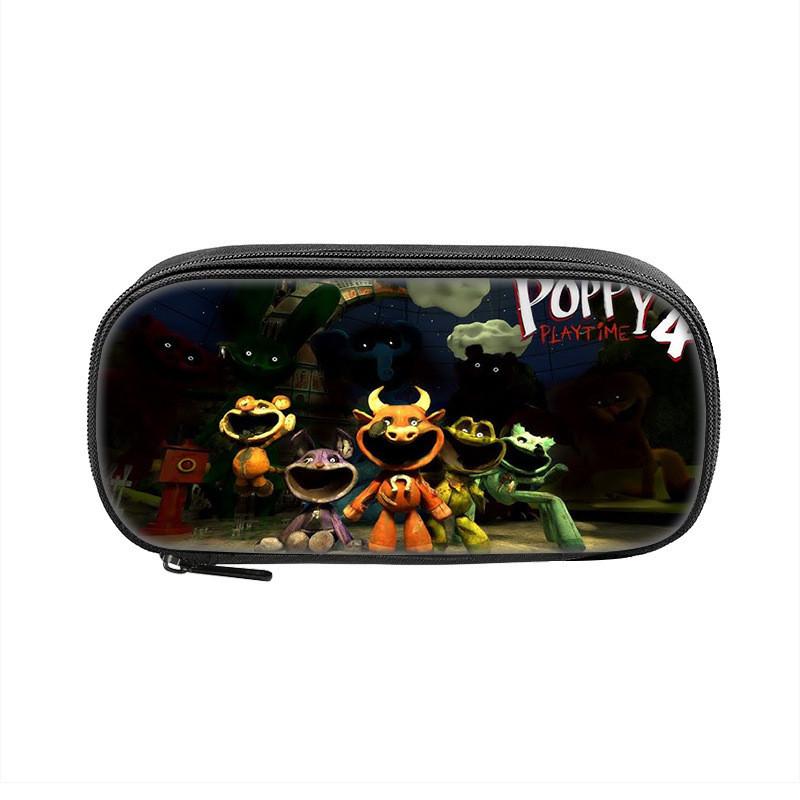 Poppy Playtime Herní postavy Potisk Jednovrstvá taška na uložení psacích potřeb Pro studenty a teenagery