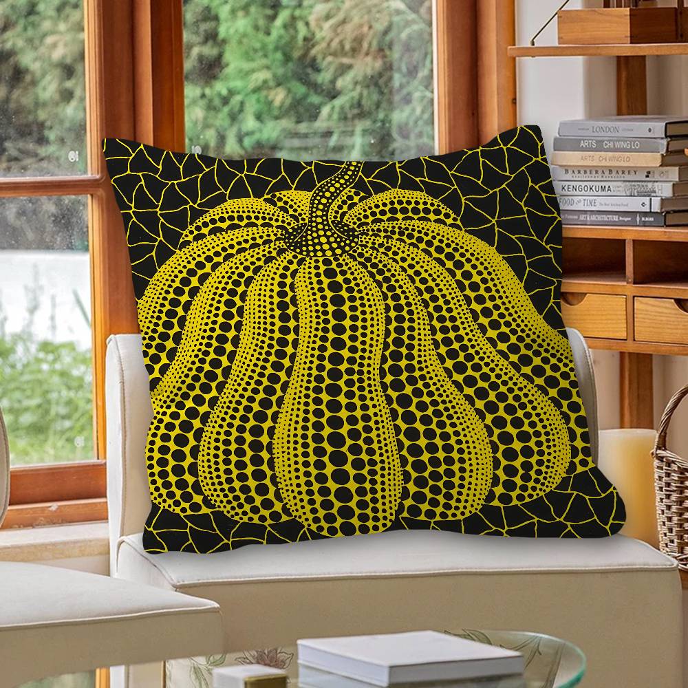 Beliebte Kunst YYayoi KusamaS Kissenbezug Kissenbezug Polsterung Sofa Wurfkissen Heimdekoration Kissenbezug