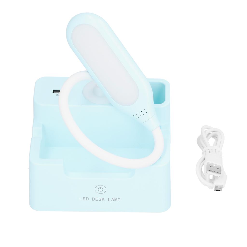 Eye Protection Desk Lamp Student Bedroom Book Light Touch Multifunctional Pen Holder Desk Lamp White Light Warm Light