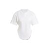 X Stella McCartney Sportswear Curved Hem T-Shirt Women Tops White IT8271