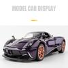1/32 Scale Pagani Huayra Dinastia Supercar Alloy Diecast Model Car Computer Desktop Ornament High Simulation Model Gift for Friend