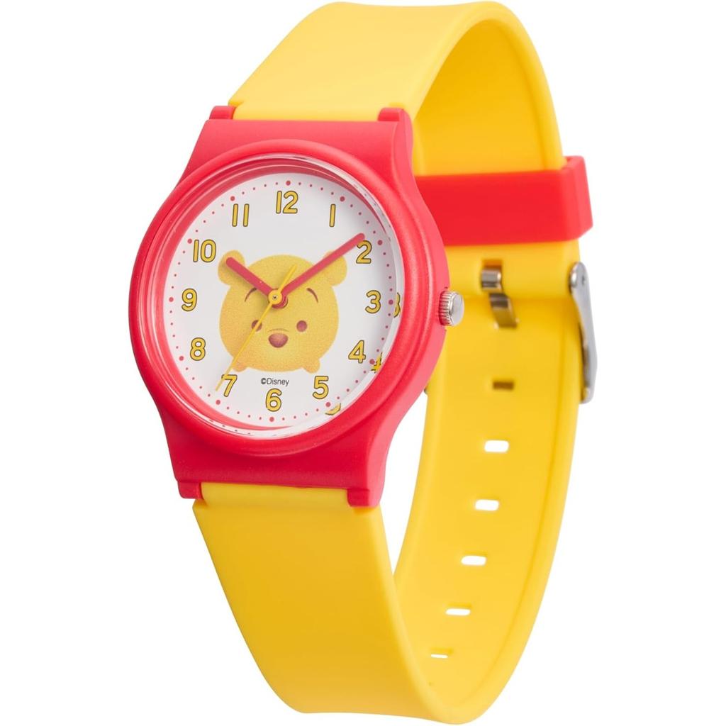 Analog Watch Disney TSUMTSUM Winnie the Pooh Waterproof Urethane Strap [Citizen Q&Q] V06A-505VK