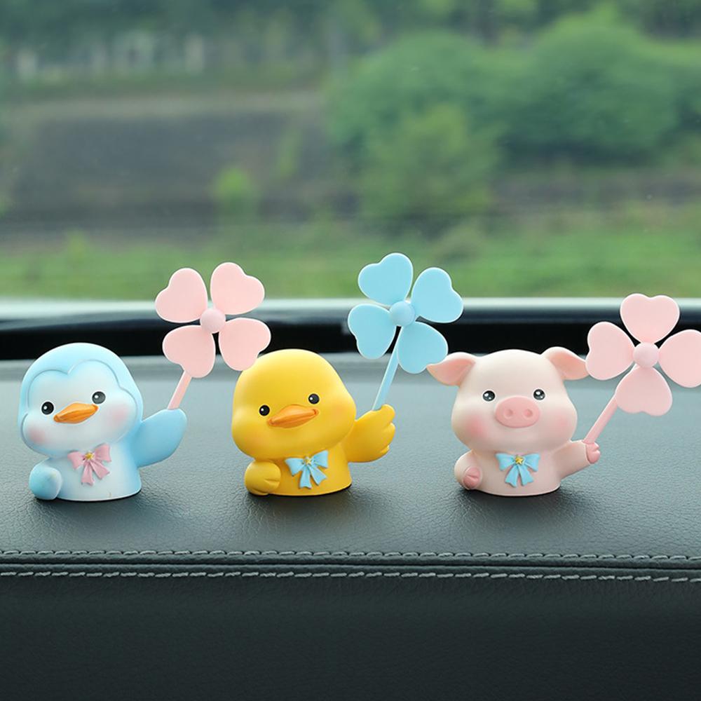 Cute Cartoon Air Freshener Car Air Outlet Decoration Perfume Conditioning Animal Style Air Vent Perfume Refill Auto Accessories