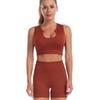 Women's Cross-Border Yoga Suit: Shockproof Sports Bra, Sexy Deep U Vest, and Fitness Running Shorts Set