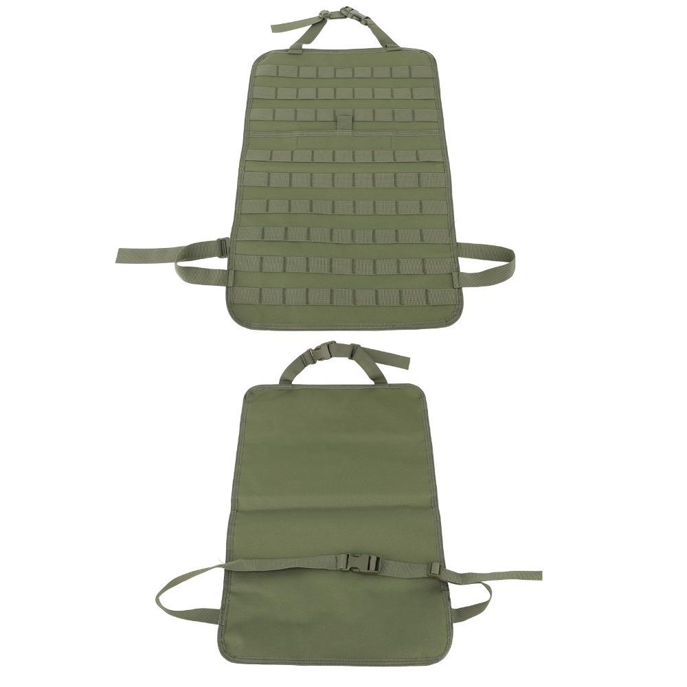 

Multifunctional Back Seat Organizer Large Capacity Kids Car Kick Mat For Cars зелений