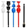 Paint Mixer Set 4pcs 1/4in Hex Shank with Extension Rod Multipurpose for Epoxy Resin Paints and Various Liquid Materials for DIY