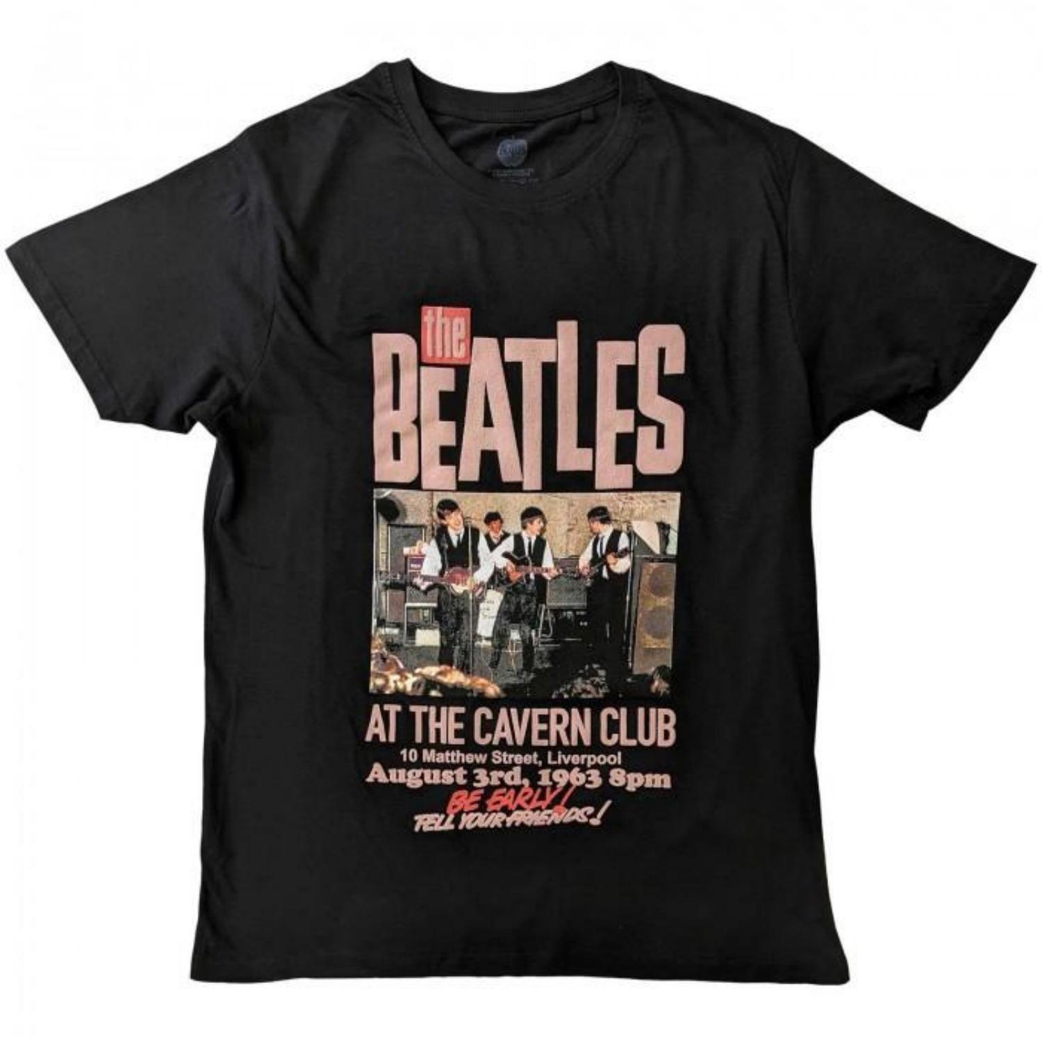 The Beatles Unisex Adult Cavern Cotton T-Shirt S