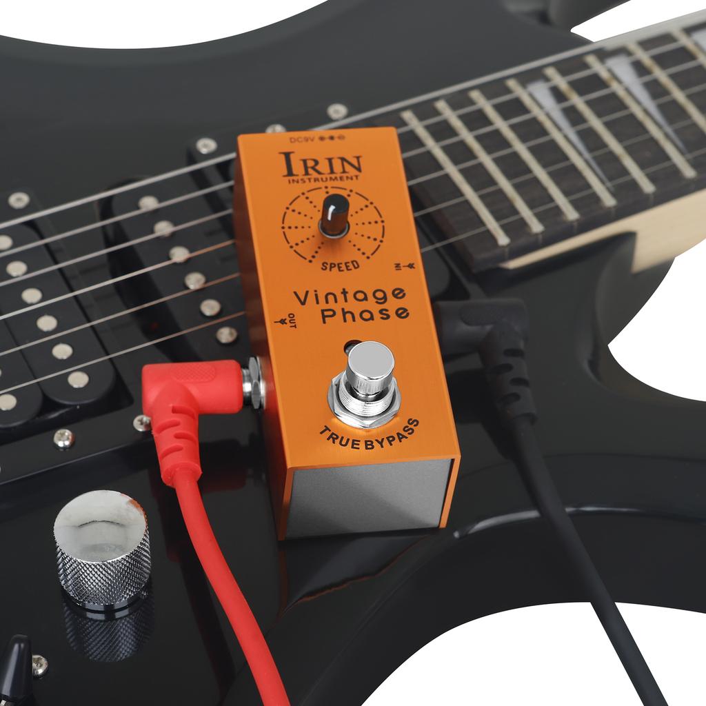 IRIN AN-10 Guitar Pedal Vintage Phase Effect Re-Creates Classic Phaser Sounds of the 70's Guitar Parts & Accessories True Bypass