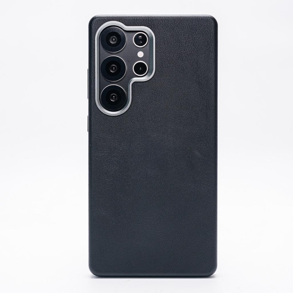 For Samsung Galaxy S23 S24 S25 Ultra Case For MagSafe Magnetic Luxury Vintage Style Leather Cover Fingerprint-Resistant Bumper