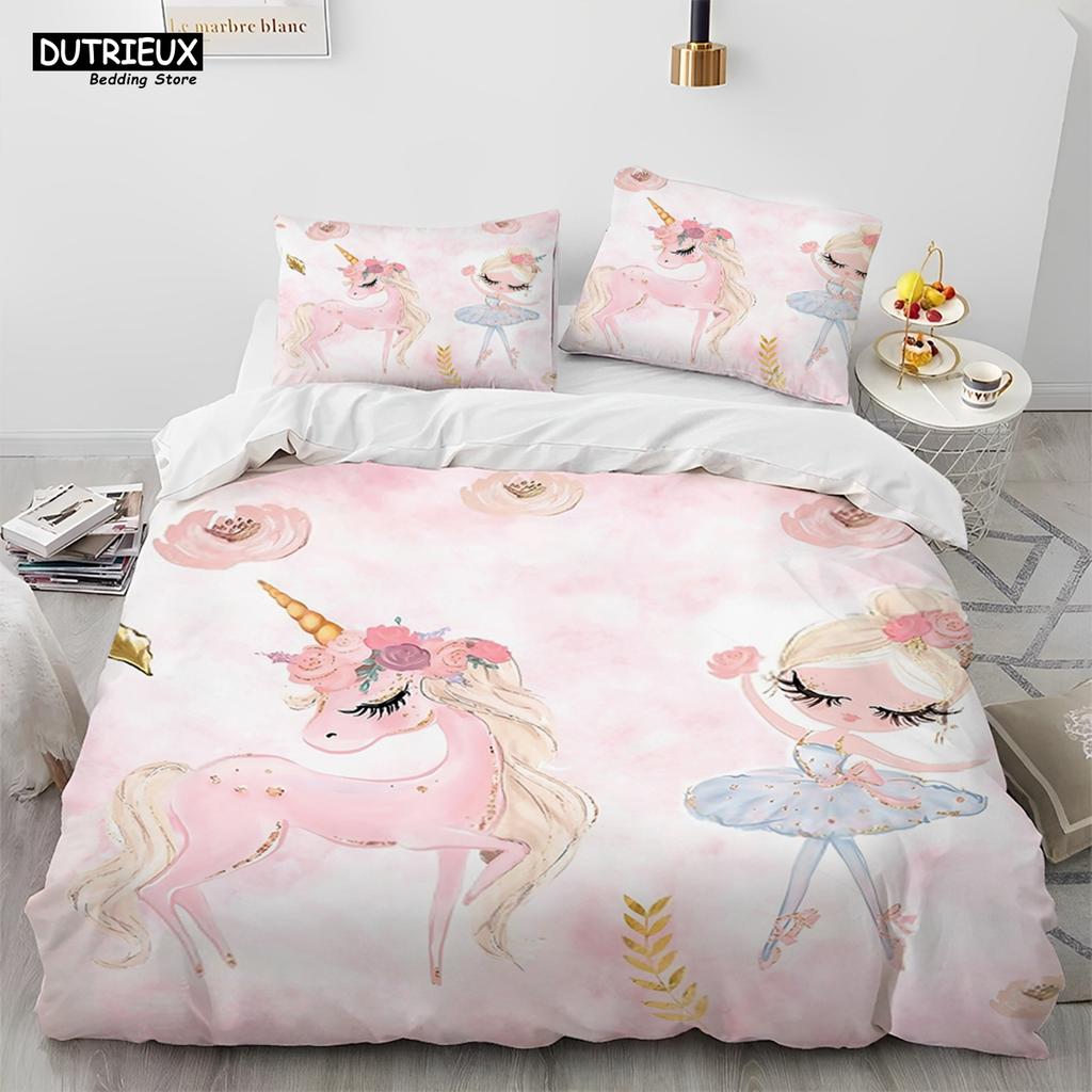 3D Bed set Beautiful Beach Bedding Bed Sets Modern Quilt Cover+pillowcases Winter California King Bedding Sets Jogo De Cama Bed
