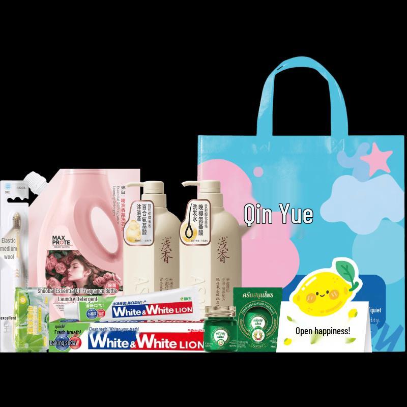 ASAKA Summer Refresh 7-Piece Personal Care & Cleaning Set