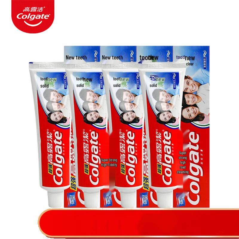 Colgate Ultra Strong Fresh Toothpaste 4-Pack