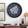 Industrial Retro Gear Wall Clock Old Craft Rotating Running Gear Clock Living Room Bedroom Wall Decoration Clock