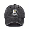 Unisex 100 Pure  Cap with Alphabet Numbers Colorful Paintings and Printed Patterns Suitable for All Seasons