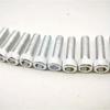 10 Stück Bunt Universal 6MM Racing Motocross Teil Kit Verkleidung Dirt Pit Bike Moto Befestigung Muttern Schrauben Zubehör Motorradschraube