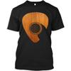 Funny Guitar Tshirt Guitar Classic Wood Pick T-Shirt for Men Women