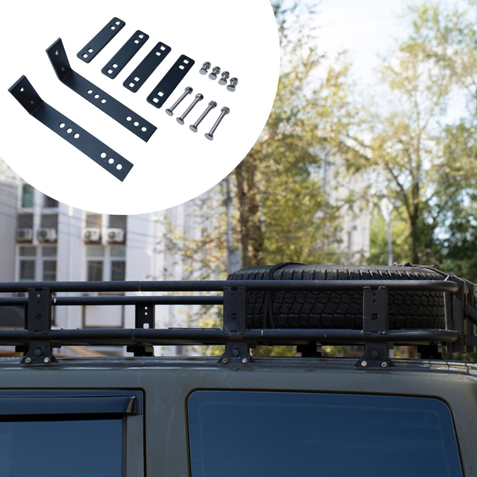 Комплект кронштейнов для крепления тента для автомобиля Сверхпрочные аксессуары Для кемпинга на открытом воздухе Универсальная посадка