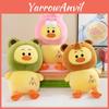 Adorable Transforming Duck Plush Toy Air Conditioning Blanket Pillow Soft Gift For Girls