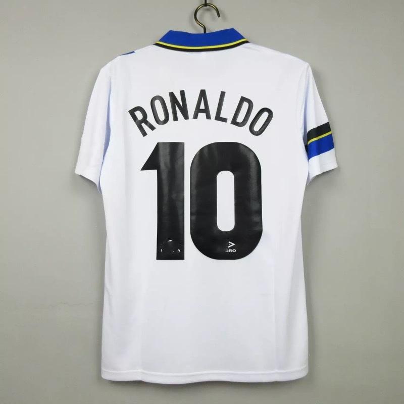 Vintage Jersey Nostalgic Football Jersey Inter Juventus Club Jersey Zidane Pierre Ronaldo Jersey