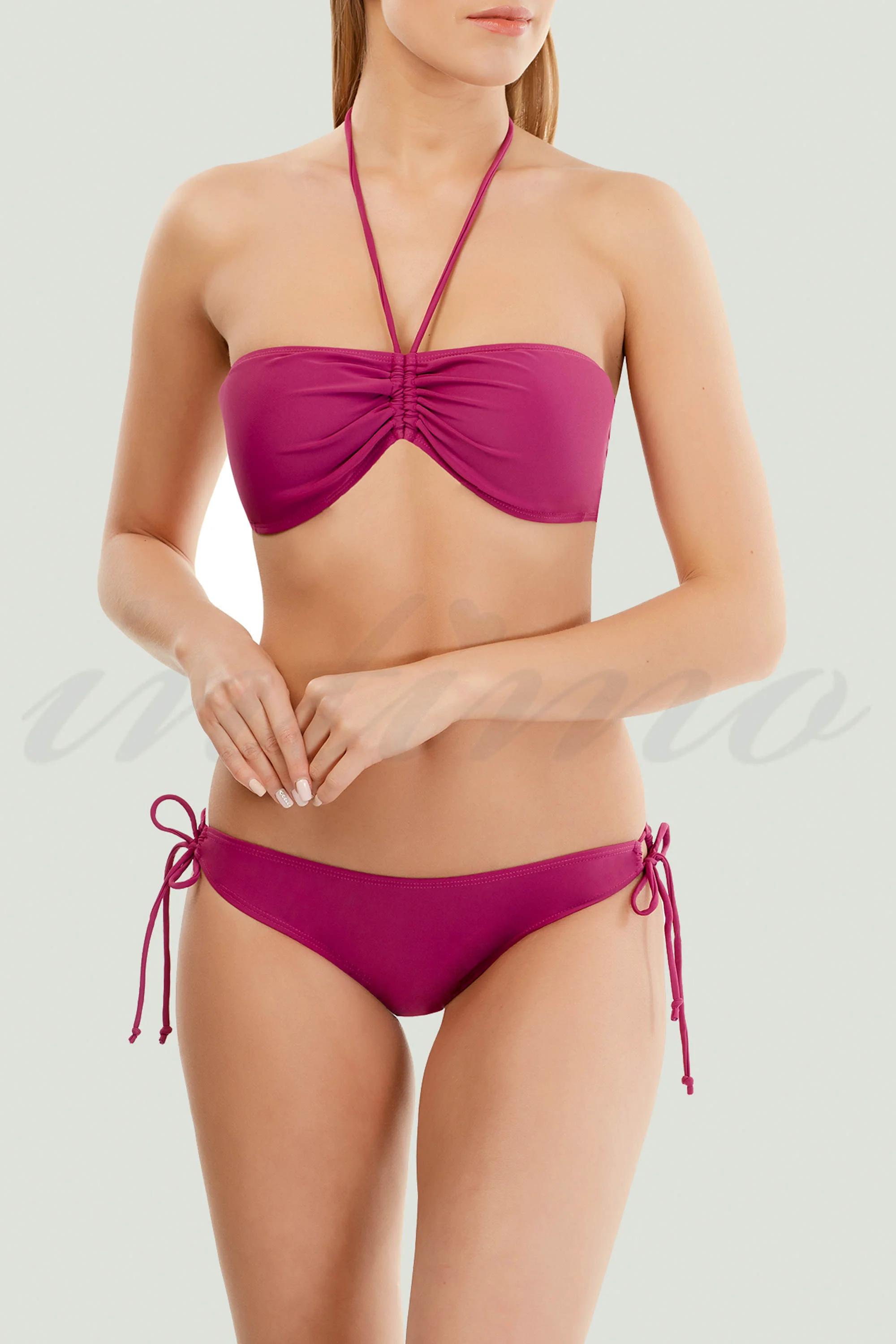 

Купальник з ущільненої чашкою, плавки сліп Marc & Andre (66619) 42B/S імперська червоний колір