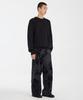 YOUTH Curved Angora Knit - Black