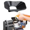 1/2Pcs Anti-Splash Flow Hood for Ninja Slushy Machine FS301 FS300 3D Printed Plastic Liquid Guide Cover Slushie Maker Machine Accessories