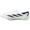 Adizero Finesse Bequeme Niedrige Sprint Rennlaufschuhe Unisex Weiß Schwarz IE5487