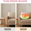 Giant Dumpling Big Stress Ball Plush Squeeze Dumpling Cushion Stuffed Bun Pillow  Kids&Adults Gift
