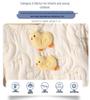 Cozy Fleece-Lined Winter Hooded Romper for Baby Boys & Girls - Thick Outdoor Wear for Infants