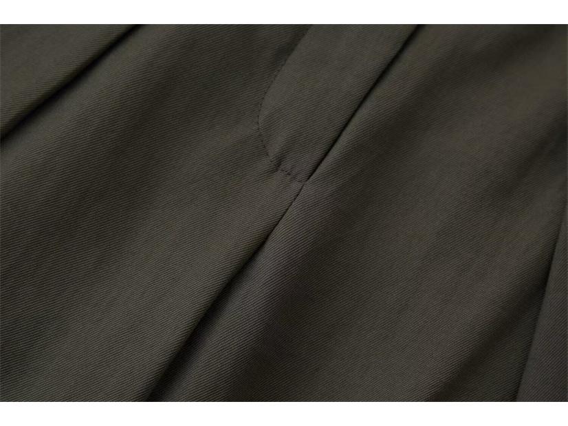 European & American Retro Style Women's Loose Wide-Leg Pants with Pleats - 2025 Collection