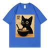 Funny Cat RaUnisex Graphic T Shirts Unisex Women Clothing High Quality Fashion Tshirts Summer Casual Short Sleeve T Shirt Streetwear
