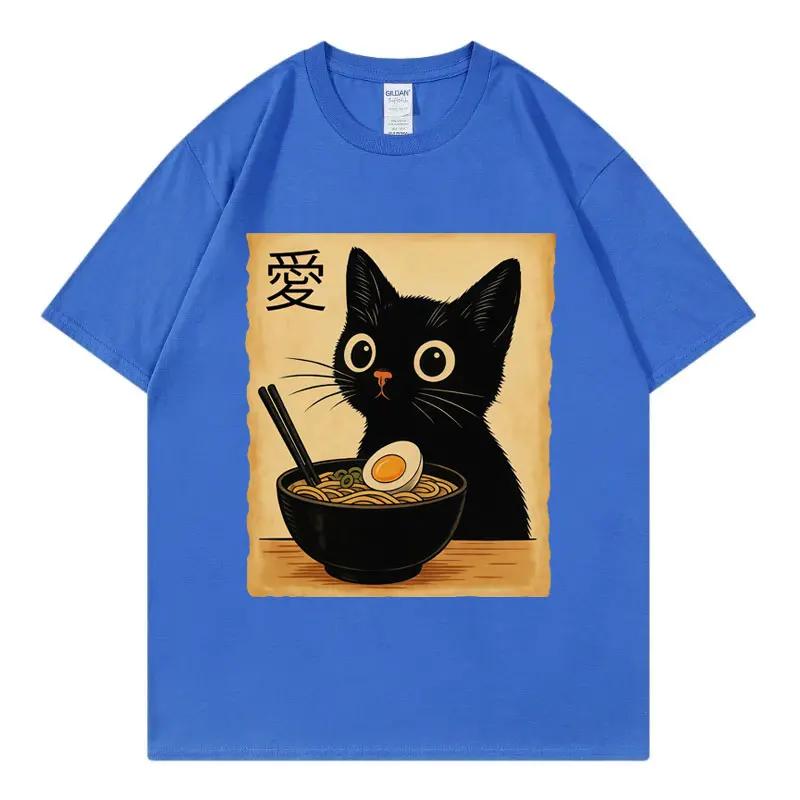 Funny Cat RaUnisex Graphic T Shirts Unisex Women Clothing High Quality Fashion Tshirts Summer Casual Short Sleeve T Shirt Streetwear