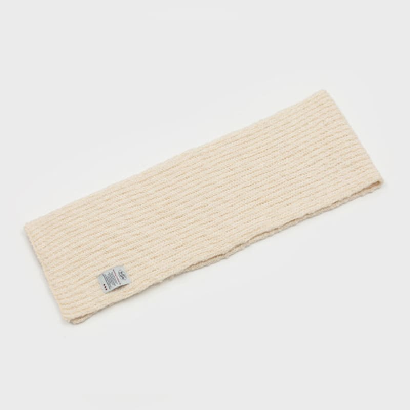 RECLOW HALFNA MUFFLER BEANIE SET IVORY