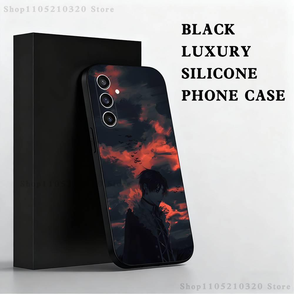 

C-Chrollo L-Lucilfer Phone Case For Samsung S25,S24,S21,S22,S23,S30,Ultra,S20,Plus,Fe,Lite,Note,10,9,5G Black Cover SamsungS20