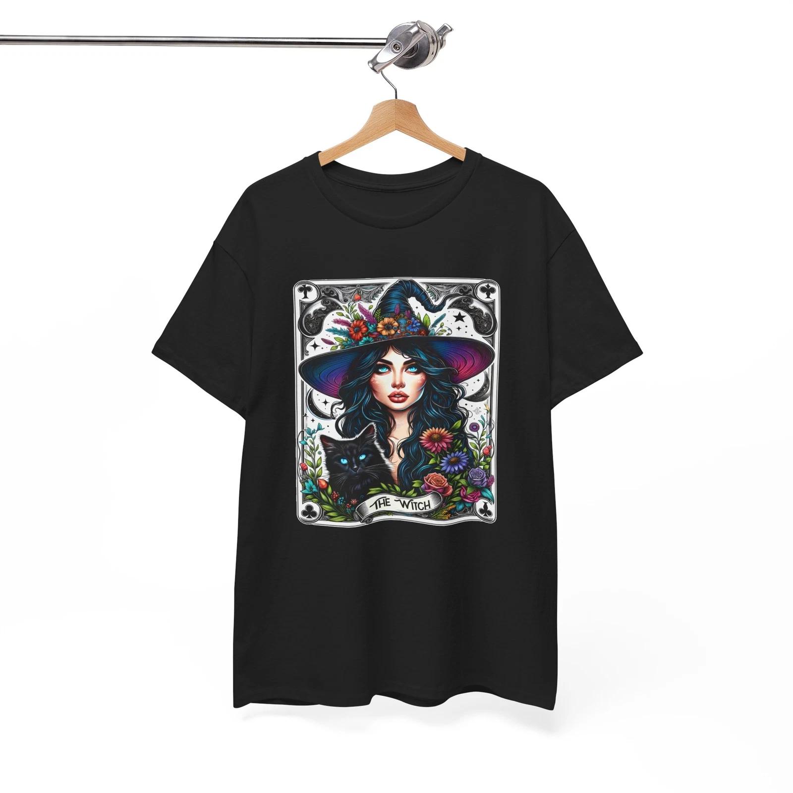 The Witch Tarot Card T-Shirt | Trendy Witch Fashion Tee XL