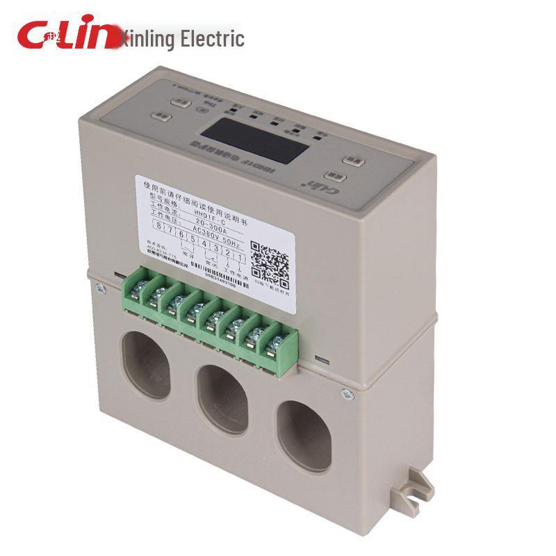 Xinling HHD1F-A B C Motor Protector: Phase Loss, Three-Phase Imbalance, Start Bypass, Underload, Stalled Protection.
