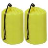 Set of 2 Stuff Bags, 16 X 32cm, Waterproof, Lightweight, Drawstring, Storage Bags for Hiking, Fishing, Beach, Swimming, Hot Springs, Camping,