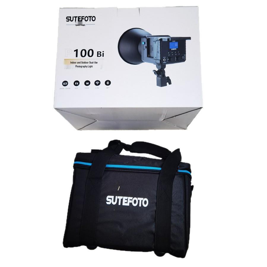 100W Bi-Color Temperature Fill Light for Mobile Streaming & Photography – P100Bi Soft COB Lighting