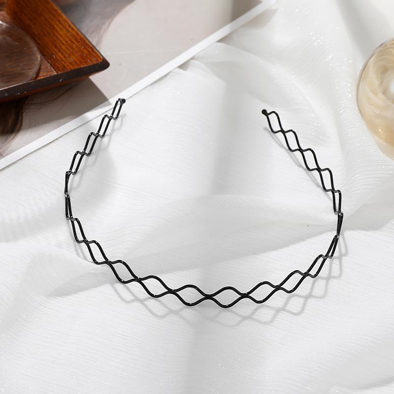 AISHG Non-slip Wash Wave Hair Bands for Women Invisible Movement Tide Simple Back Headwear Korean Hairband Girl Hair Accessories