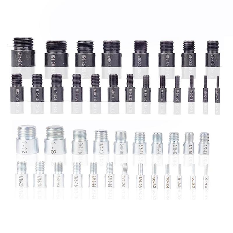 

2025+ Nut and Bolt Thread Check - Easy to Use Thread Check Standard and Metric - 44Pcs Male/Female Gauges China Mainland