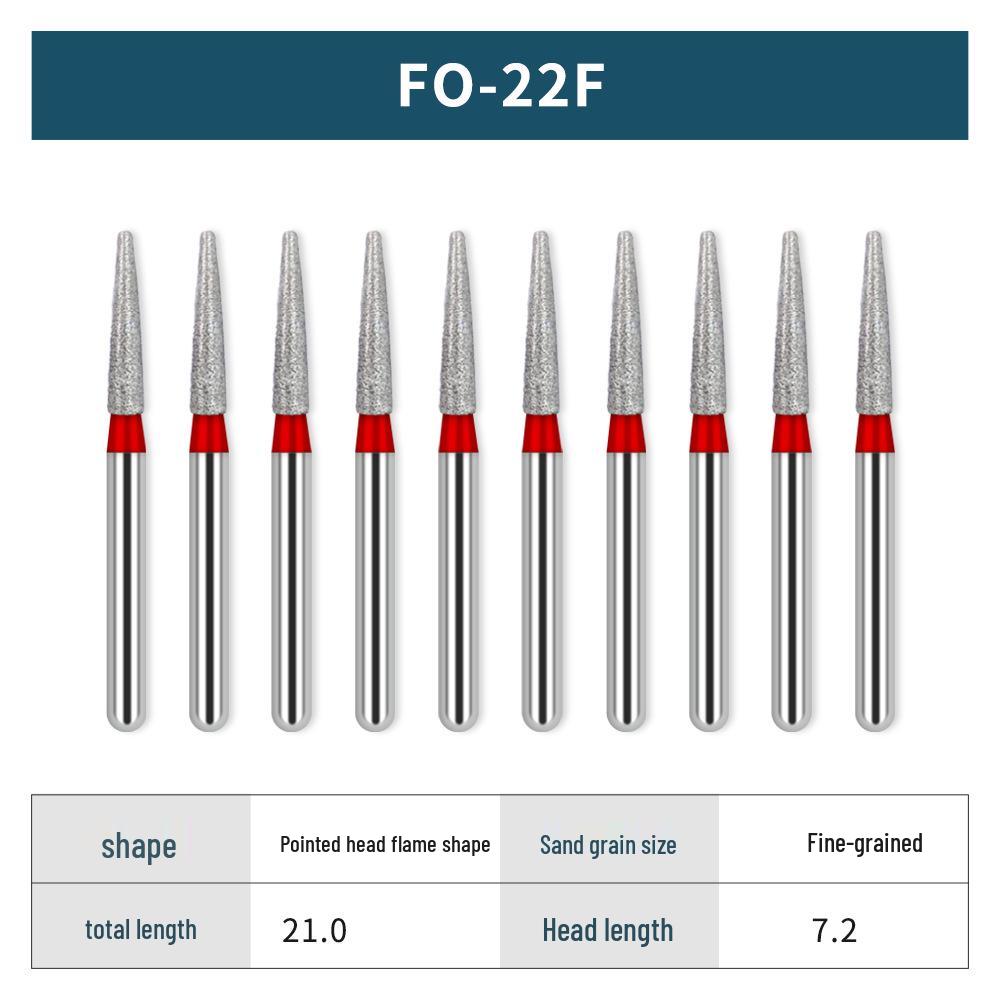 High-Speed Diamond Dental Burs for Polishing, Grinding, and Oral Care