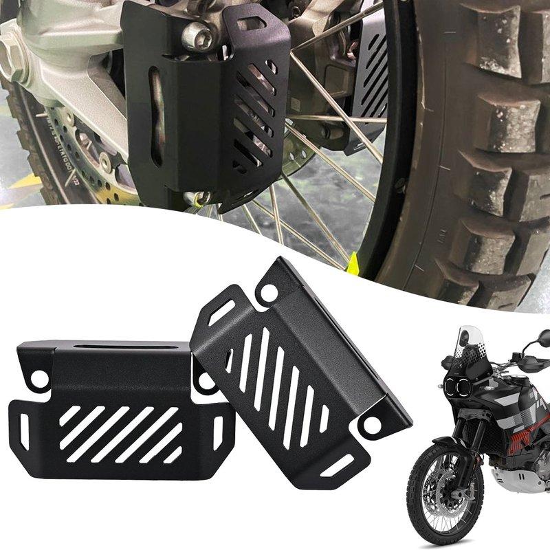 1 Pair Motorcycle Front Brake Caliper Cover Guard Protection CNC Black Accessories For Ducati DesertX Desert X
