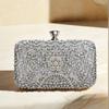 Hollow Out Style Diamonds Clutch Luxury Metal Rhinestones Evening Bags Flap Party Wedding Handbags Purse