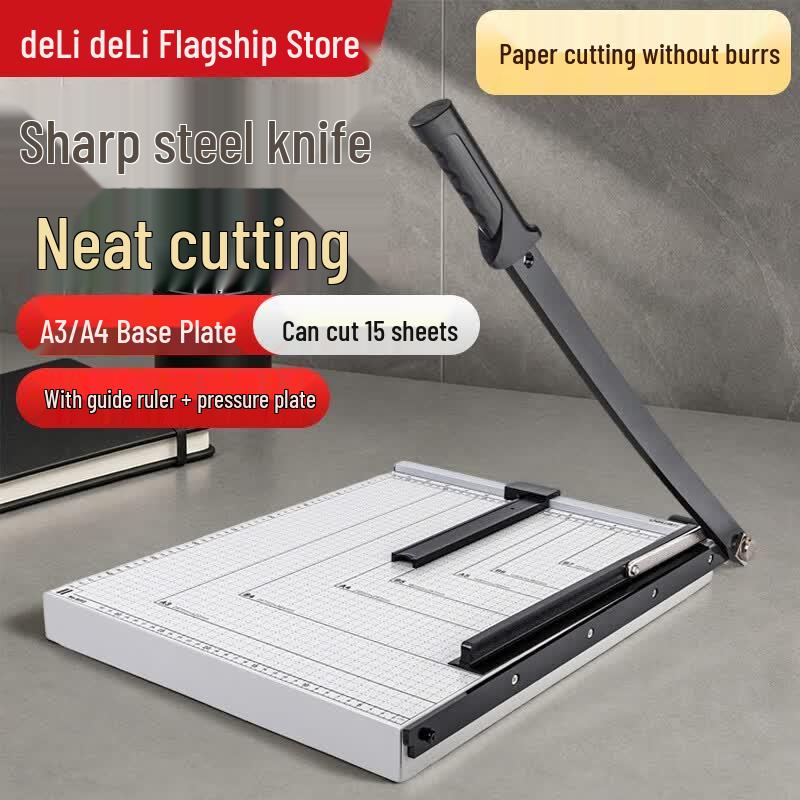 Deli A4 Manual Mini Paper Cutter CN plug (adapter included)