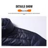 PLAYBOY Men's Lightweight Stand Collar Jacket